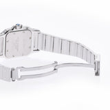 Cartier Cartier Santos Garbe SM Old Buckle Ladies SS Watch Quartz Ivory Dial A Rank used Ginzo