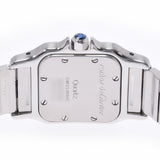 Cartier Cartier Cartier Santos Garbe SM Old Buckle 9057930女士SS观看Quartz象牙拨号台用ginzo