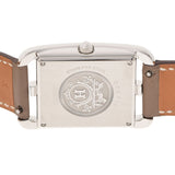 HERMES Hermes Cape Cod Duble Tour CC2.710 Ladies SS/Leather Watch Quartz Silver Dial A Rank used Ginzo