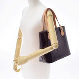 LOUIS VUITTON Louis Vuitton Verni Houston Tote Bag Amalant M91999 Ladies Monogram Verni Handbag AB Rank Used Ginzo