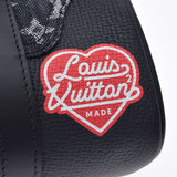 LOUIS VUITTON Louis Vuitton Kepol XS NIGO Collaboration Noir M81011 Unisex Denim x Torillon Leather Boston Bag Unused Ginzo