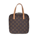 LOUIS VUITTON ルイヴィトン モノグラム スポンティーニ ブラウン M47500 ユニセックス モノグラムキャンバス ハンドバッグ Aランク 中古 銀蔵