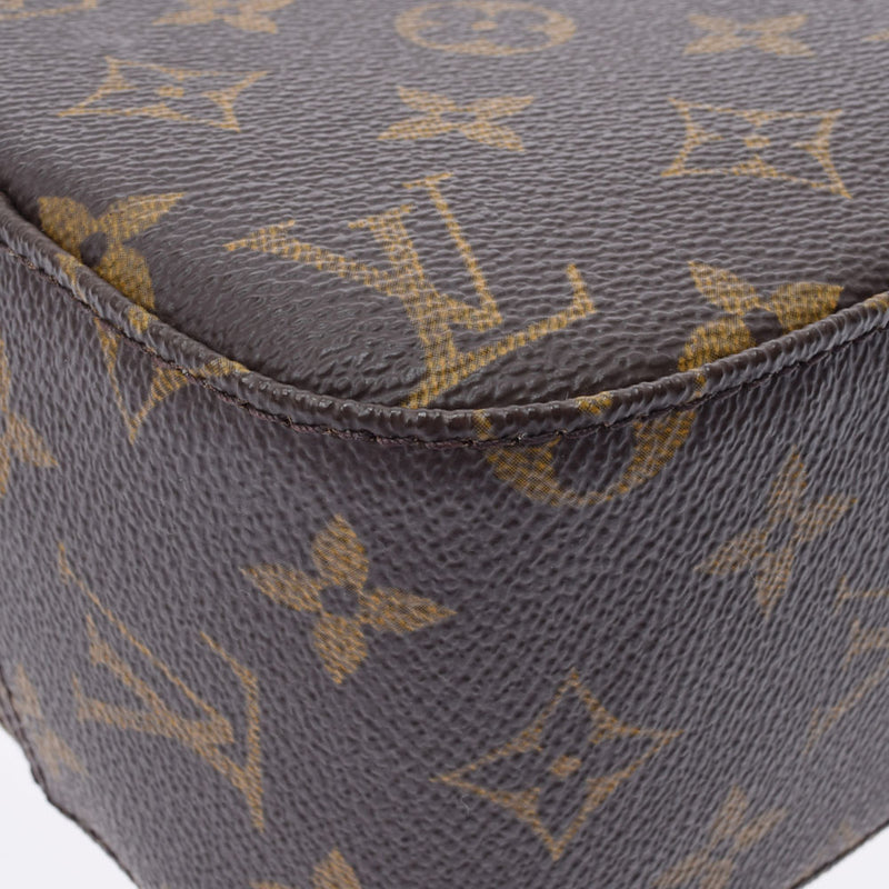 LOUIS VUITTON ルイヴィトン モノグラム スポンティーニ ブラウン M47500 ユニセックス モノグラムキャンバス ハンドバッグ Aランク 中古 銀蔵