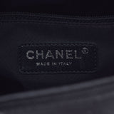 CHANEL シャネル パリビアリッツ トートPM 黒 レディース キャンバス/レザー トートバッグ ABランク 中古 銀蔵