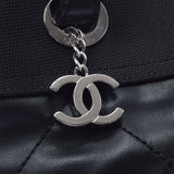 CHANEL シャネル パリビアリッツ トートPM 黒 レディース キャンバス/レザー トートバッグ ABランク 中古 銀蔵