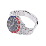 ROLEX Rolex GMT Master Blue Red Bezel 1675 Men's SS Watch Automatic Black Dial AB Rank Used Ginzo