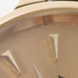 劳力士劳力士修道院古董2149女士yg/皮革手表手动 - 缠绕金表盘ab等级使用Ginzo