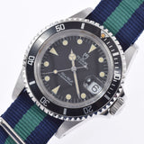 TUDOR toodle sub -marina 79090 Men's SS/Nylon Watch Automatic Black Dial AB Rank Used Ginzo