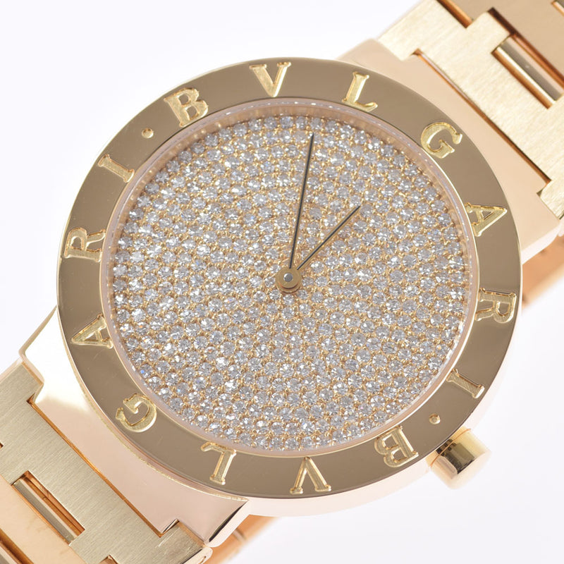 BVLGARI Bvlgari Bulgari Bulgari BB33DGG Ladies YG Watch Quartz Diatric Dial A Rank Used Ginzo