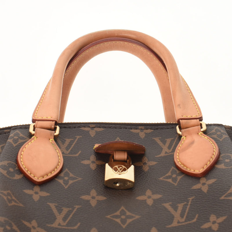 路易威顿路易·维顿（Louis Vuitton）路易威登（Louis Vuitton）会标Revolie PM 2Way Brown M4444543女士会标帆布手提包AB级使用Ginzo