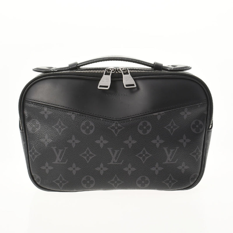 LOUIS VUITTON Louis Vuitton Bum Bag M42906 Handbag Shoulder Body Black  Monogram Eclipse Women's Men's
