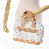 LOUIS VUITTON Louis Vuitton Color Alma White M92647 Ladies Monogram Multicolor Handbag B Rank used Ginzo