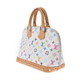 LOUIS VUITTON Louis Vuitton Color Alma White M92647 Ladies Monogram Multicolor Handbag B Rank used Ginzo