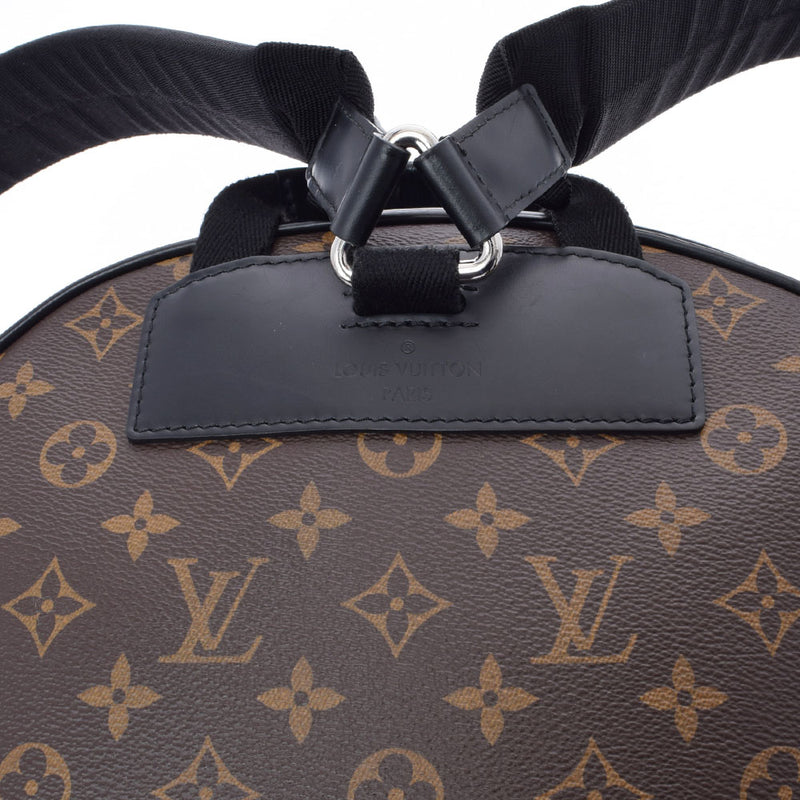 LOUIS VUITTON ルイヴィトン モノグラム マカサー ジョッシュ ブラウン/黒 M41530 メンズ モノグラムマカサーキャンバス リュック・デイパック ABランク 中古 銀蔵