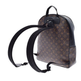 LOUIS VUITTON Louis Vuitton Monogram Makaser Josh Brown/Black M41530 Men's Gram Makaser Canvas Bucks Backpack AB Rank Used Ginzo