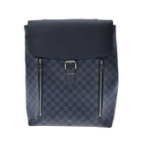 LOUIS VUITTON Louis Vuitton Damier New Port Cobalt/Black N41586 Men's Damier Cobalt Rucksack Daypack A Rank Used Ginzo