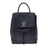 LOUIS VUITTON Louis Vuitton Rock Me Backpack Black M41815 Ladies Leather Backpack Daypack AB Rank Used Ginzo