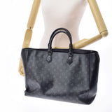 LOUIS VUITTON Louis Vuitton Monogram Eclipse Grand Sack Black M44733 Men's Monogram Canvas Tote Bag AB Rank Used Ginzo