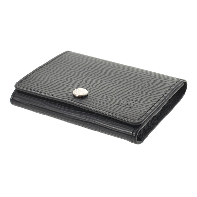 LOUIS VUITTON Louis Vuitton Epi -enuverop Cartouvisit Noir (Black) M56169 Unisex Epi Leather Card Case A Rank used Ginzo