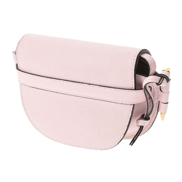 LOEWE Loebe Gate Mini Pink Ladies Calf Shoulder Bag New Used Ginzo