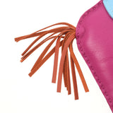 HERMES Hermes Rodeo GM Horse Bag Charm Rose Purple/Celest/Carnelian A engraved (around 2017) Unisex Annomiro Charm A Rank used Ginzo
