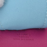 HERMES Hermes Rodeo GM Horse Bag Charm Rose Purple/Celest/Carnelian A engraved (around 2017) Unisex Annomiro Charm A Rank used Ginzo