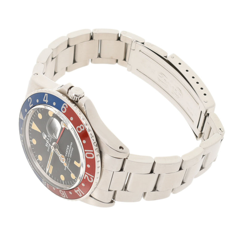ロレックスマスター マーク2 ダイヤル ペプシベゼル メンズ 腕時計