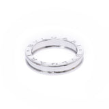 BVLGARI Bvlgari B-ZERO1 # 59 Size XS 19 Unisex K18WG Ring / Ring A Rank Used Ginzo