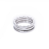 BVLGARI Bvlgari B-ZERO1 # 60 Size S 19 Unisex K18WG Ring / Ring A Rank used Ginzo