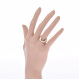 Cartier Cartier Trinity Ring＃54女士K18YG/wg/pg环/戒指A级使用Ginzo