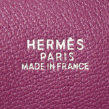 HERMES Hermes Plum 20 Bicolor Lesan/Cyclamen Paladium Bracket □ H -engraved (around 2004) Ladies Vo Epson Handbag A Rank Used Ginzo