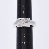 PIAGET Piager Dancer #51 11 Ladies K18WG/Diamond Ring/Ring A Rank used Ginzo