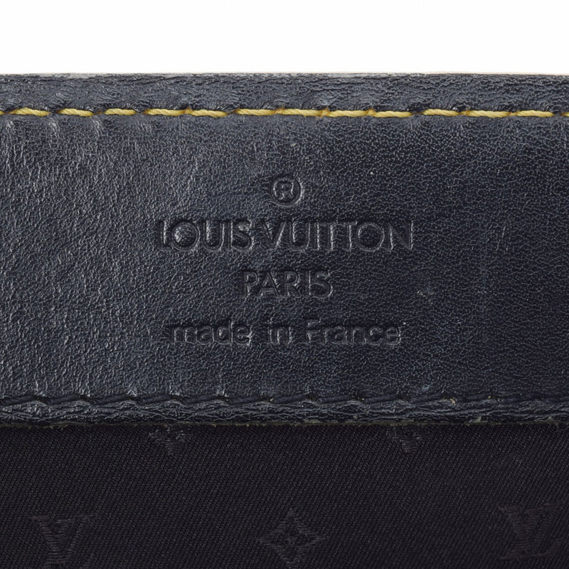 LOUIS VUITTON ルイヴィトン スハリ ファビュロー ノワール ゴールド金具 M91812 レディース レザー ハンドバッグ Bランク 中古 銀蔵