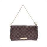 LOUIS VUITTON ルイヴィトン ダミエ フェイボリット 2WAY ブラウン N41276 レディース ダミエキャンバス ショルダーバッグ Aランク 中古 銀蔵