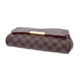 LOUIS VUITTON ルイヴィトン ダミエ フェイボリット 2WAY ブラウン N41276 レディース ダミエキャンバス ショルダーバッグ Aランク 中古 銀蔵