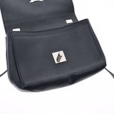 LOUIS VUITTON Louis Vuitton Rock Me 2 BB Black Silver Bracket M51200 Ladies Leather Shoulder Bag AB Rank Used Ginzo