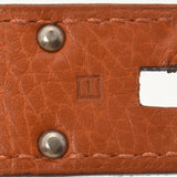 HERMES Hermes Shoulder Birkin Orange Silver Bracket □ I engraved (around 2005) Ladies Toryon Lemance Shoulder Bag B Rank Used Ginzo