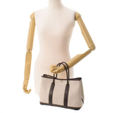 HERMES Hermes Garden Party TPM Maron □ L engraved (around 2008) Ladies canvas handbag A rank used Ginzo