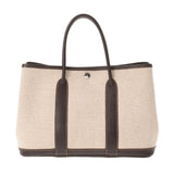 HERMES Hermes Garden Party TPM Maron □ L engraved (around 2008) Ladies canvas handbag A rank used Ginzo