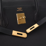 HERMES エルメス バーキン 40 ブルーロイ ゴールド金具 □D刻印(2000年頃) ユニセックス トリヨンクレマンス ハンドバッグ ABランク 中古 銀蔵