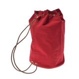 HERMES エルメス ポロション 赤 ユニセックス キャンバス ショルダーバッグ Bランク 中古 銀蔵