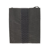 HERMES エルメス エールライン ポシェット グレー ユニセックス キャンバス ショルダーバッグ Aランク 中古 銀蔵