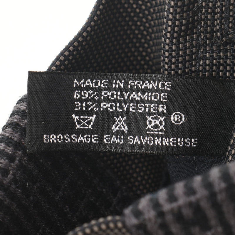 HERMES エルメス エールライン ポシェット グレー ユニセックス キャンバス ショルダーバッグ Aランク 中古 銀蔵