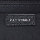 Balenciaga clip m yellow / white 485110 Mens calf clutch bag