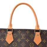 LOUIS VUITTON Louis Vuitton Monogram Sack Plastic Brown M51140 Ladies Monogram Canvas Tote Bag B Rank used Ginzo