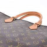 LOUIS VUITTON Louis Vuitton Monogram Sack Plastic Brown M51140 Ladies Monogram Canvas Tote Bag B Rank used Ginzo