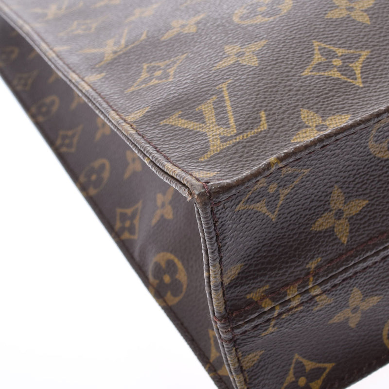 LOUIS VUITTON ルイヴィトン モノグラム サックプラ ブラウン M51140 レディース モノグラムキャンバス トートバッグ Bランク 中古 銀蔵