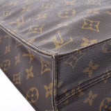 LOUIS VUITTON Louis Vuitton Monogram Sack Plastic Brown M51140 Ladies Monogram Canvas Tote Bag B Rank used Ginzo