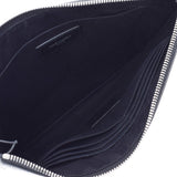SAINT LAURENT Saint Laurent Black 397394 Unisex calf clutch bag A rank used Ginzo