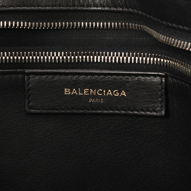 BALENCIAGA Balenciaga Bazaar Shopper Black 443097 Unisex Calf Tote Bag B Rank used Ginzo